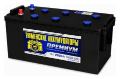 Аккумулятор Тюмень PREMIUM 220 А/ч