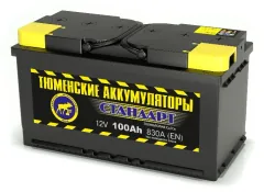 Аккумулятор Тюмень STANDARD 100 А/ч