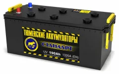 Аккумулятор Тюмень STANDARD 190 А/ч