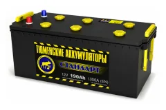 Аккумулятор Тюмень Pb/Sb грузовые 190 А/ч
