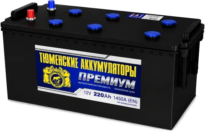 Аккумулятор Тюмень PREMIUM 220 А/ч