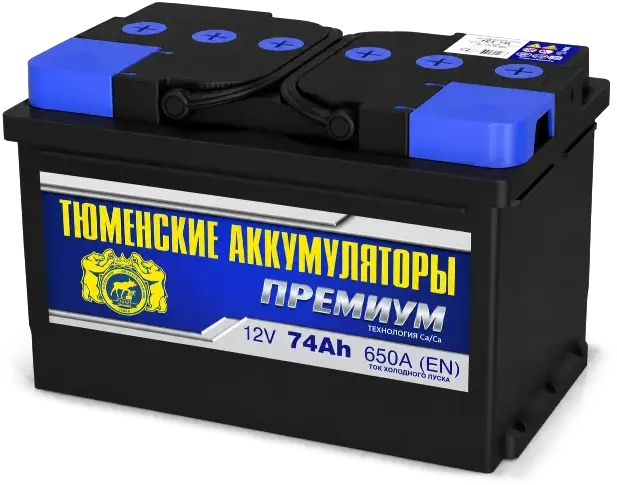 Аккумулятор Тюмень PREMIUM 74 А/ч