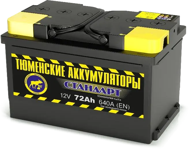 Аккумулятор Тюмень STANDARD 72 А/ч