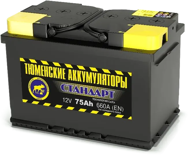 Аккумулятор Тюмень STANDARD 75 А/ч